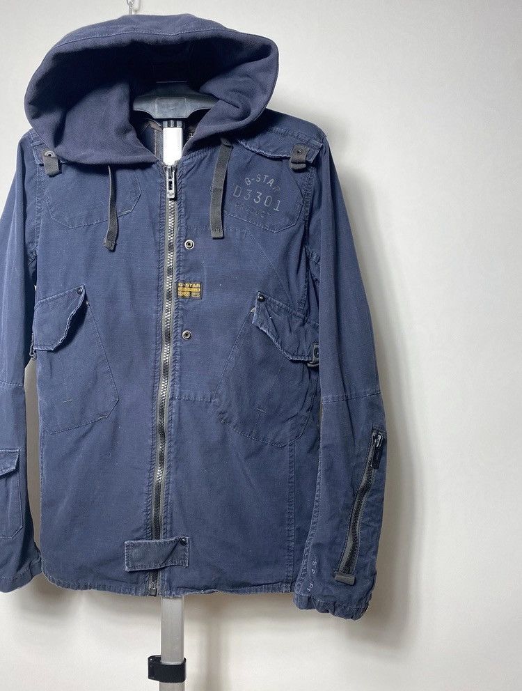 G-Star Vintage G-star raw multi pocket Japan style light jacket Size US S / EU 44-46 / 1 - 2 Thumbnail