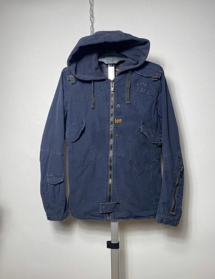 G-Star Vintage G-star raw multi pocket Japan style light jacket Size US S / EU 44-46 / 1 - 1 Thumbnail