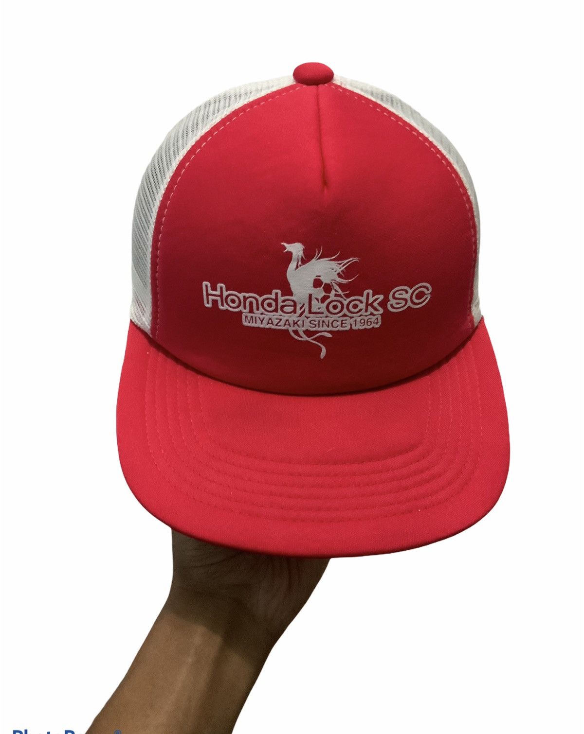Japanese Brand Vintage Honda Lock SC Miyazaki Japan Trucker Hat Size ONE SIZE - 6 Thumbnail