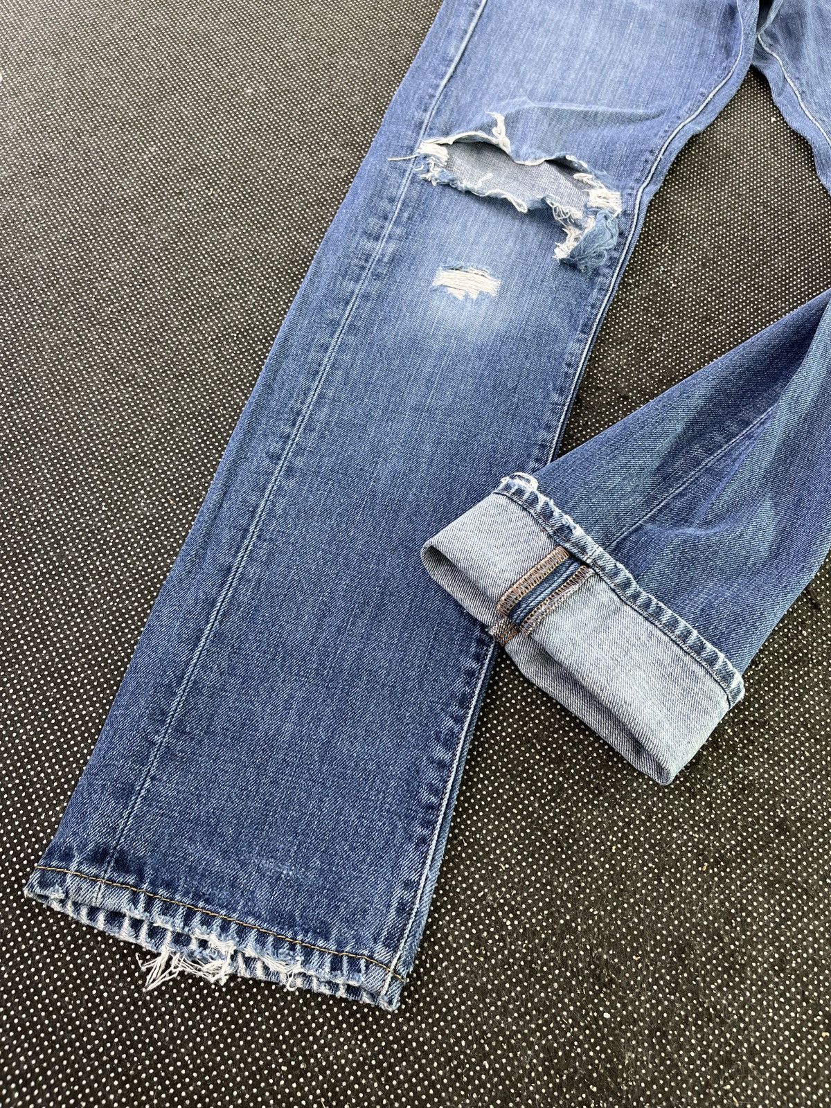 Levi's Vintage Levi’s 511 Jeans Distressed Denim Levis - J146 Size US 30 / EU 46 - 10 Thumbnail