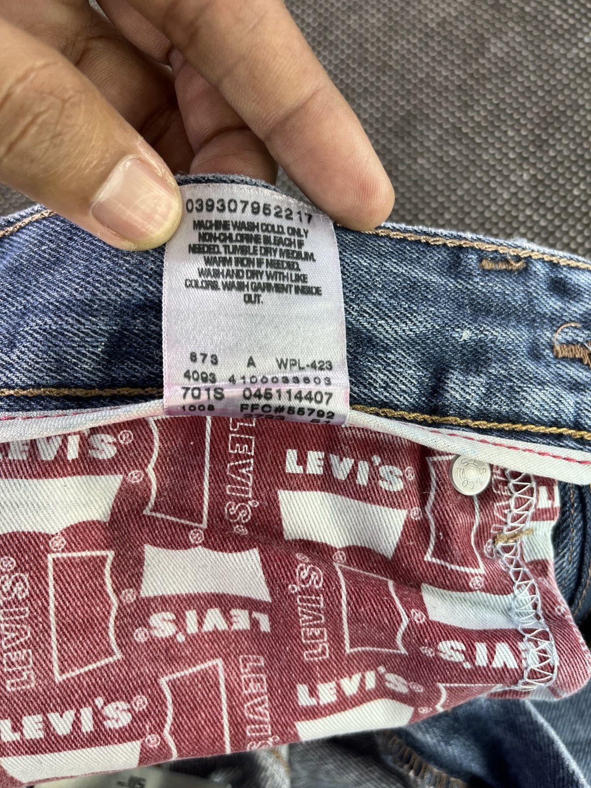 Levi's Vintage Levi’s 511 Jeans Distressed Denim Levis - J146 Size US 30 / EU 46 - 9 Thumbnail