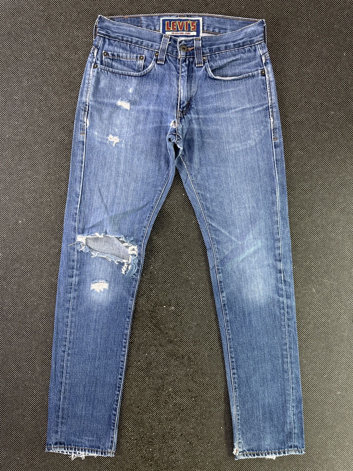 Levi's Vintage Levi’s 511 Jeans Distressed Denim Levis - J146 Size US 30 / EU 46 - 1 Thumbnail