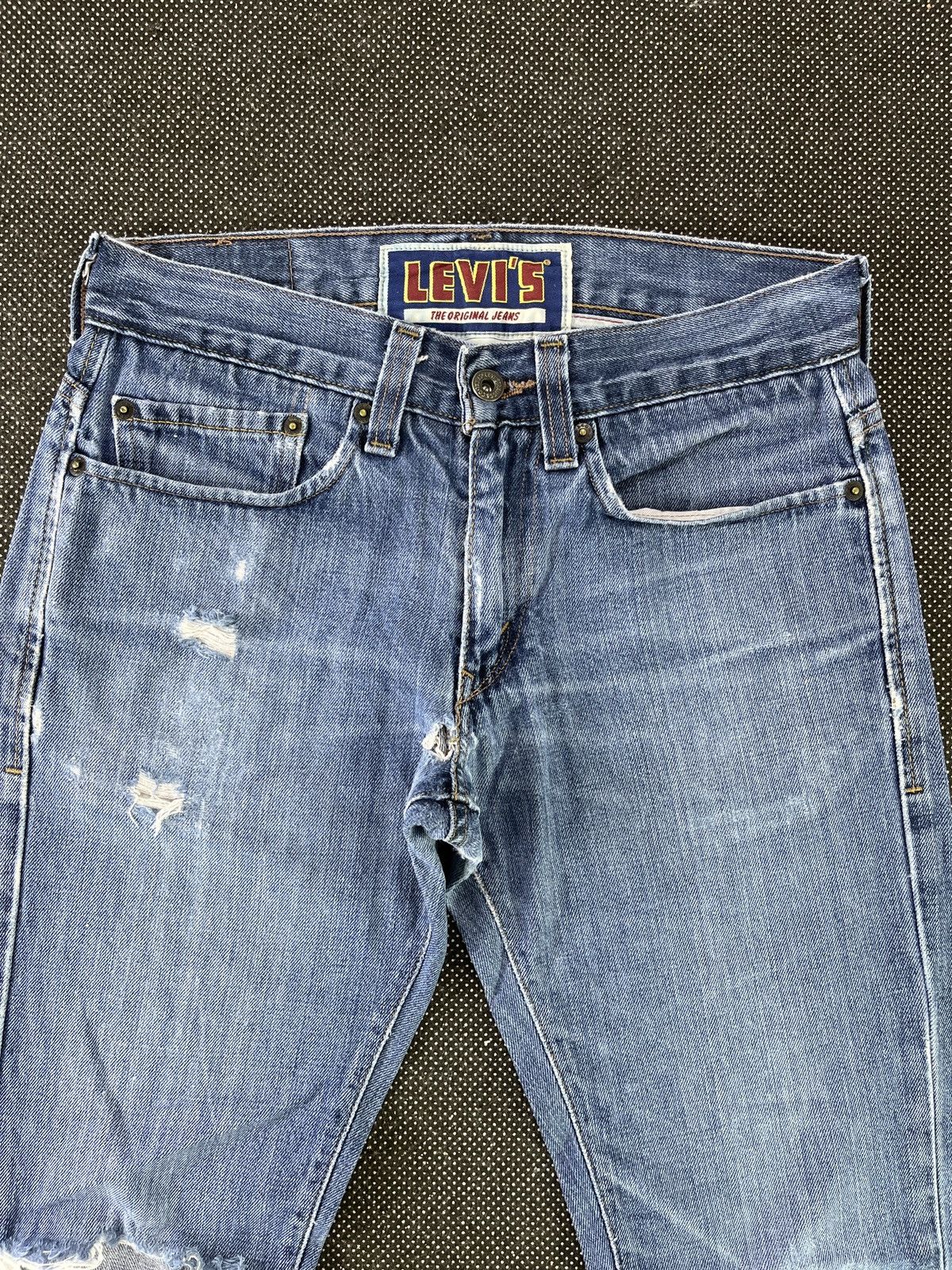 Levi's Vintage Levi’s 511 Jeans Distressed Denim Levis - J146 Size US 30 / EU 46 - 3 Thumbnail