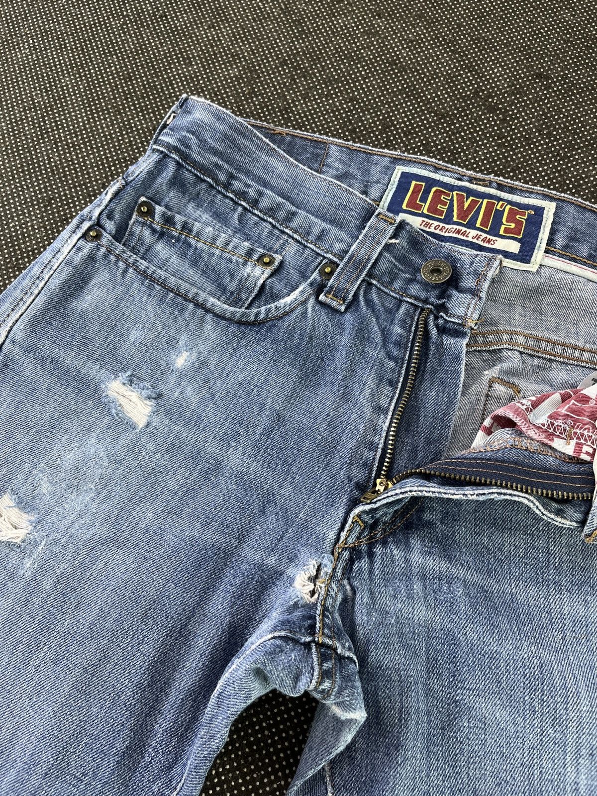 Levi's Vintage Levi’s 511 Jeans Distressed Denim Levis - J146 Size US 30 / EU 46 - 6 Thumbnail
