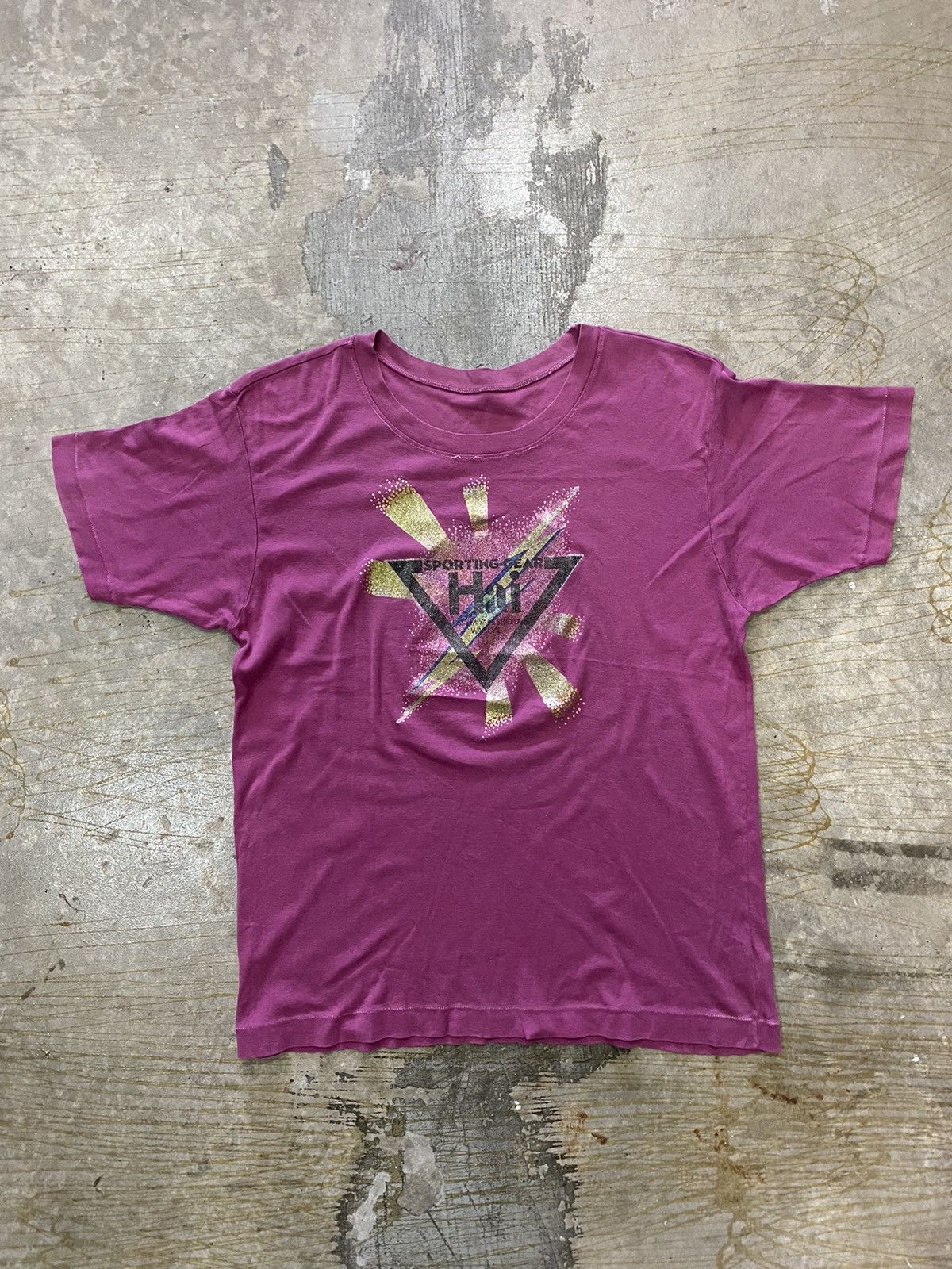 80s ISSEY MIYAKE x wacoal iron 0n tee