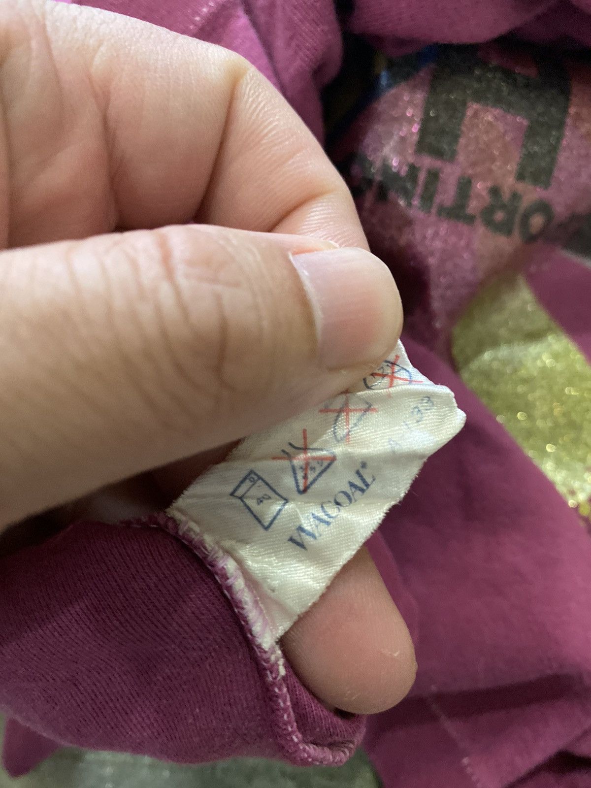 80s ISSEY MIYAKE x wacoal iron 0n tee