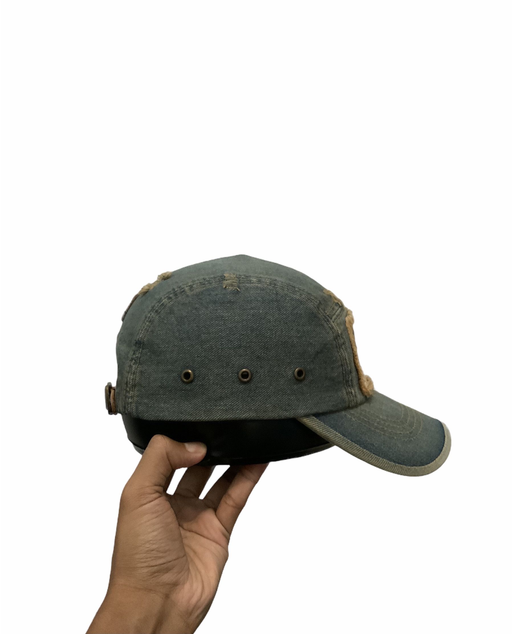 The Rocky Rentals Distressed Denim Hat