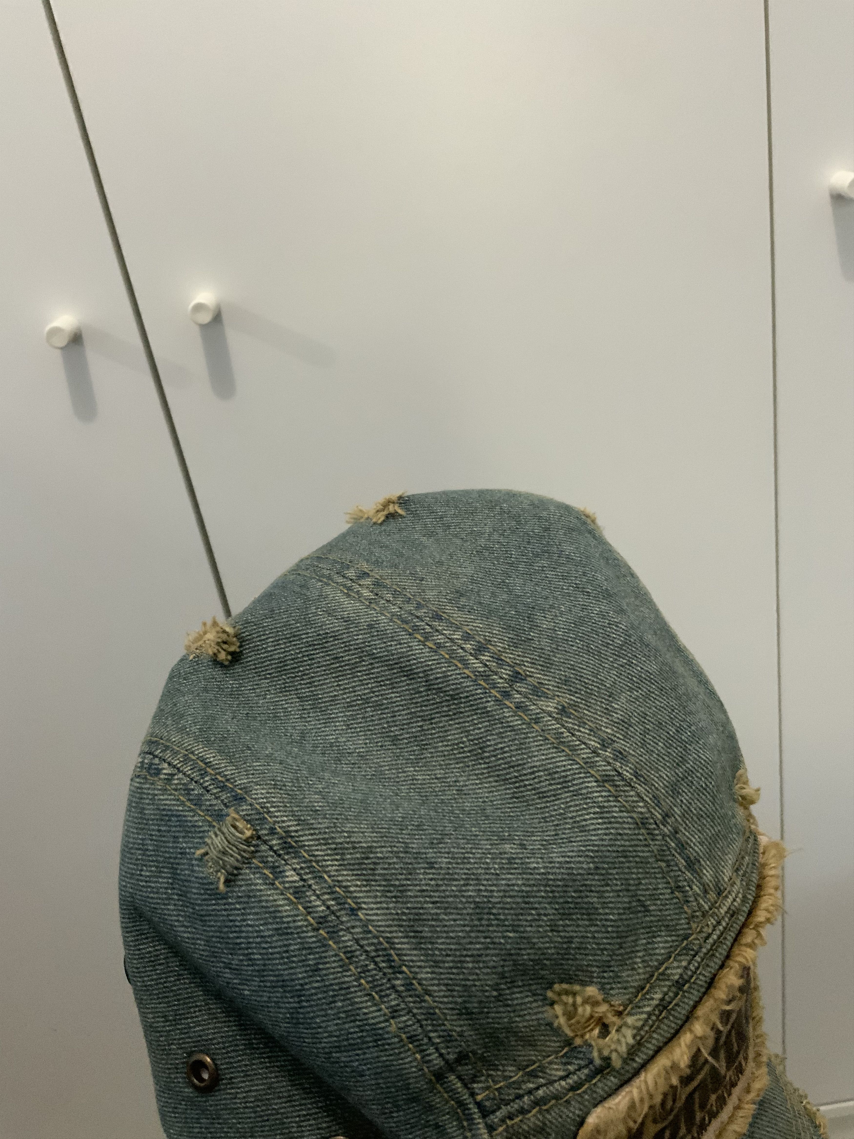 The Rocky Rentals Distressed Denim Hat