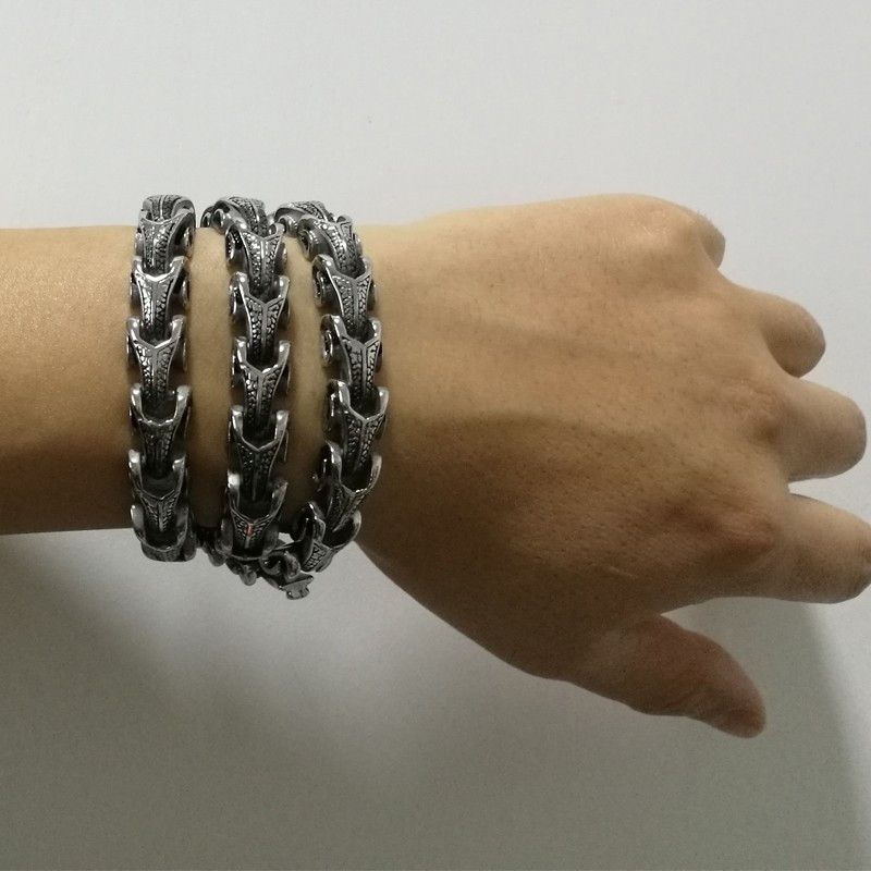 Jewelry 316L Dragon Link bracelet Size ONE SIZE - 5 Thumbnail
