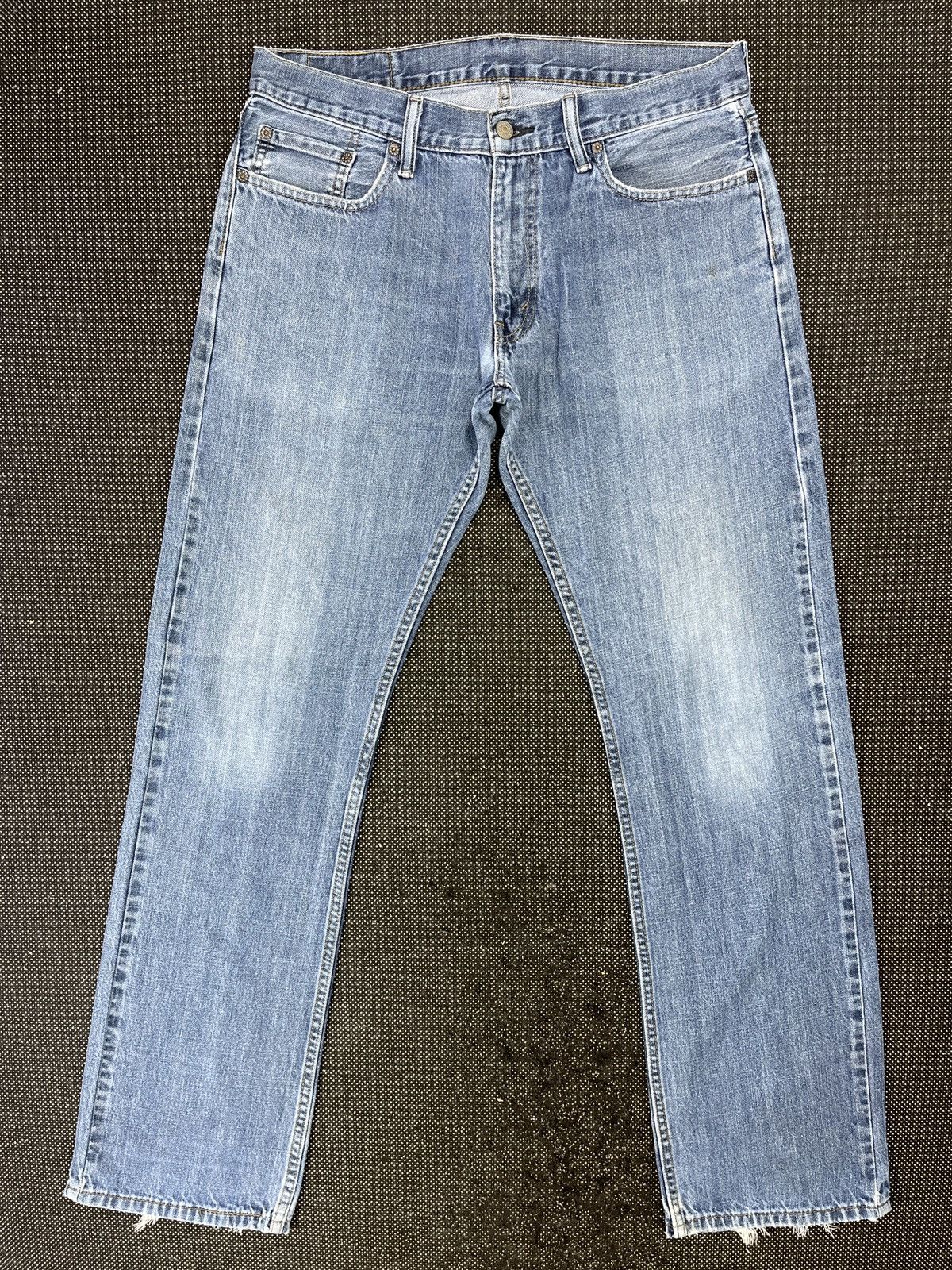 Vintage Levis 514 Blue Wash Jeans 35x34 - J419