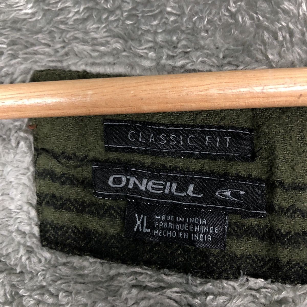 O'Neill VINTAGE ONEILL FLANNEL JACKET TARTAN DESIGN BUTTON JAPAN Size US XL / EU 56 / 4 - 12 Thumbnail
