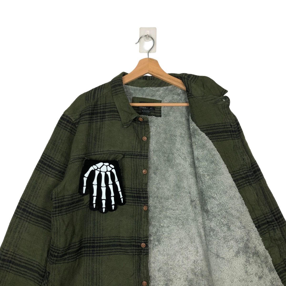 O'Neill VINTAGE ONEILL FLANNEL JACKET TARTAN DESIGN BUTTON JAPAN Size US XL / EU 56 / 4 - 9 Thumbnail