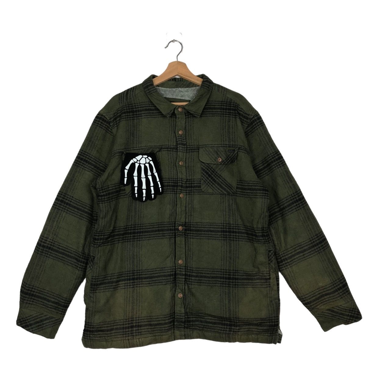 O'Neill VINTAGE ONEILL FLANNEL JACKET TARTAN DESIGN BUTTON JAPAN Size US XL / EU 56 / 4 - 1 Thumbnail