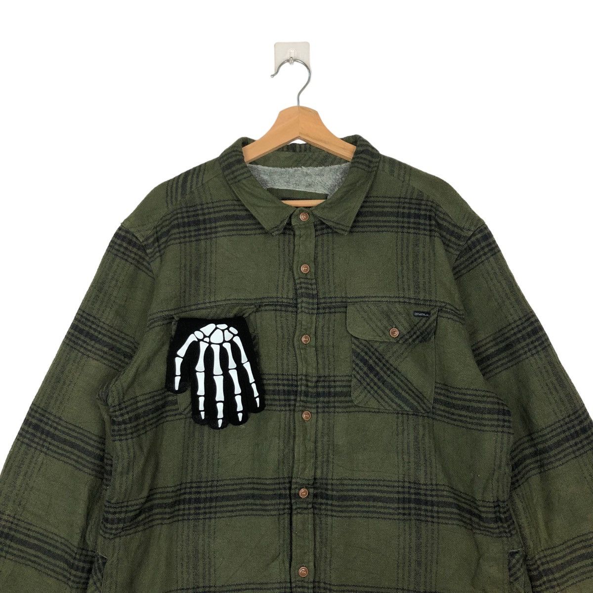 O'Neill VINTAGE ONEILL FLANNEL JACKET TARTAN DESIGN BUTTON JAPAN Size US XL / EU 56 / 4 - 2 Thumbnail