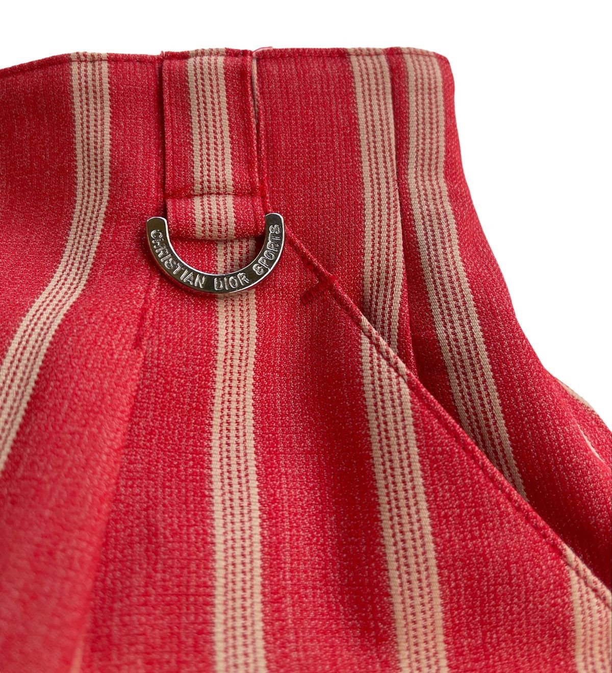 Christian Dior Monsieur Christian Dior Striped Mini Skirt Size 24" / US 00 / IT 34 - 5 Thumbnail