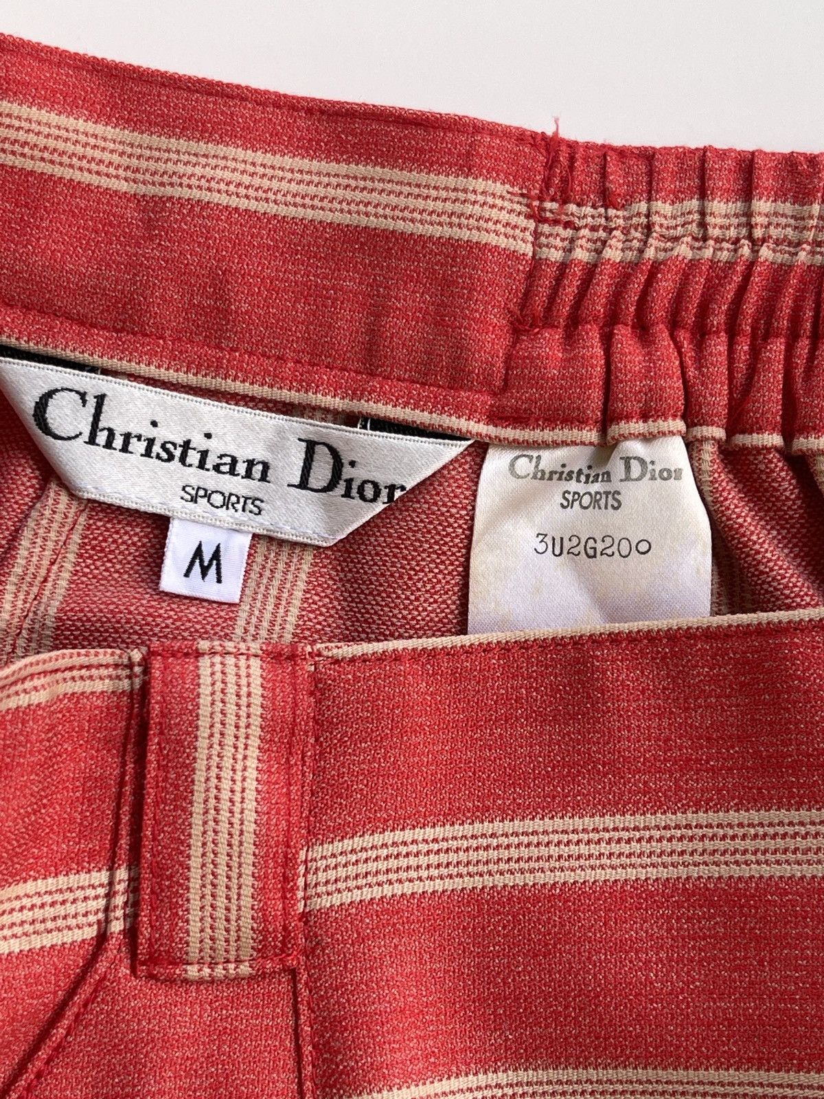 Christian Dior Monsieur Christian Dior Striped Mini Skirt Size 24" / US 00 / IT 34 - 11 Thumbnail