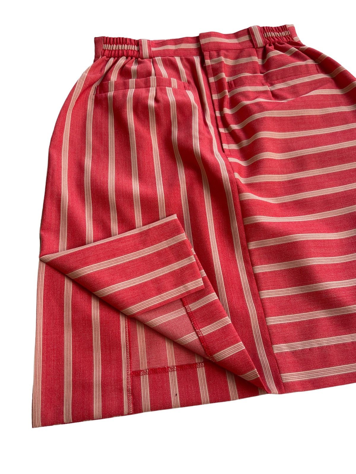 Christian Dior Monsieur Christian Dior Striped Mini Skirt Size 24" / US 00 / IT 34 - 7 Thumbnail
