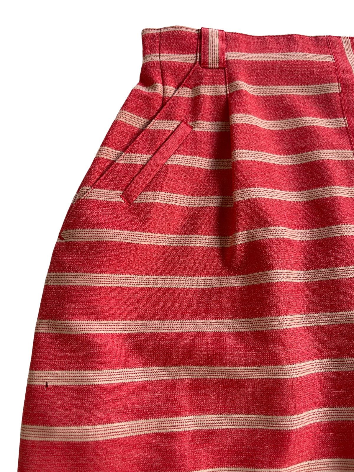 Christian Dior Monsieur Christian Dior Striped Mini Skirt Size 24" / US 00 / IT 34 - 8 Thumbnail