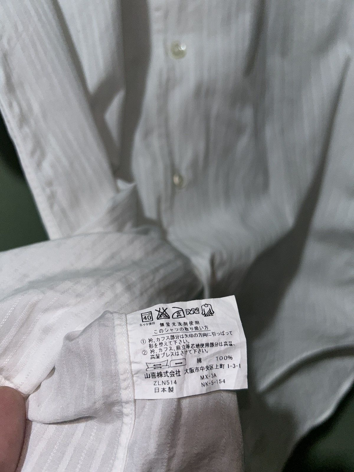Lanvin Lanvin Classic White Shirt Size US L / EU 52-54 / 3 - 7 Thumbnail