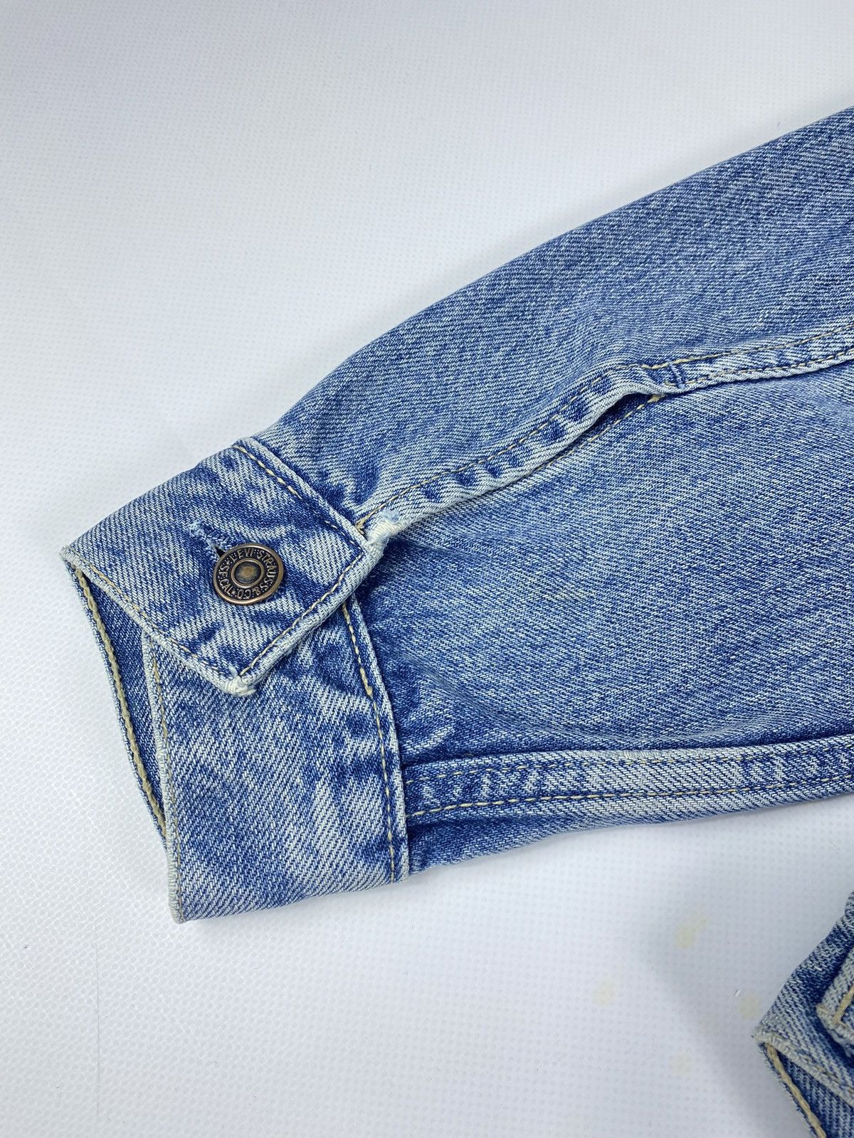 Levi's 🔥LASTDROP🔥 Vintage Jeans Stonewashed Trucker Jacket Blue Size US M / EU 48-50 / 2 - 11 Thumbnail