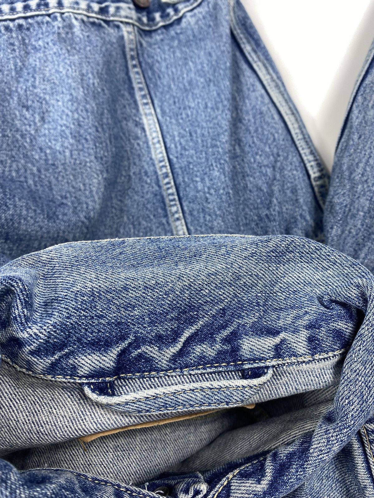 Levi's 🔥LASTDROP🔥 Vintage Jeans Stonewashed Trucker Jacket Blue Size US M / EU 48-50 / 2 - 8 Thumbnail