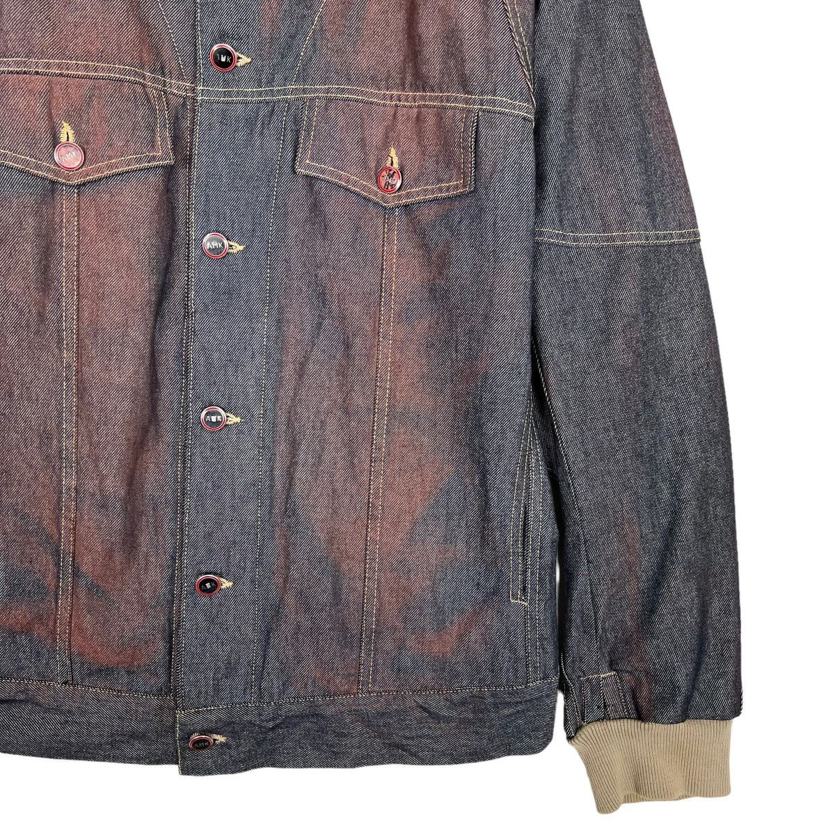 Andrew Mackenzie 🔥 ANDREW MACKENZIE DYED SPLASH DENIM JACKET Size US M / EU 48-50 / 2 - 4 Thumbnail