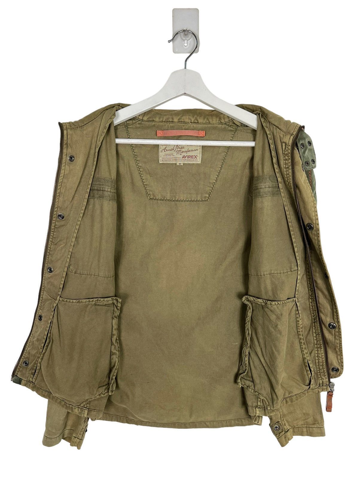 Avirex 🔥 AVIREX CARGO MUROC ARMY AIR FIELD JACKET Size US M / EU 48-50 / 2 - 7 Thumbnail