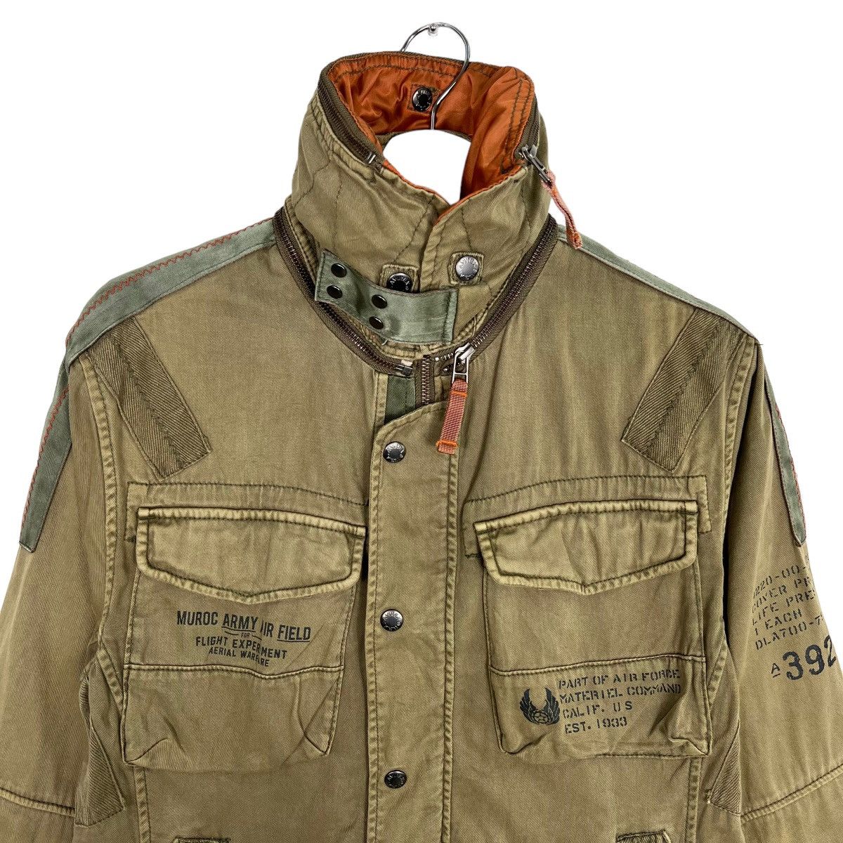 Avirex 🔥 AVIREX CARGO MUROC ARMY AIR FIELD JACKET Size US M / EU 48-50 / 2 - 3 Thumbnail