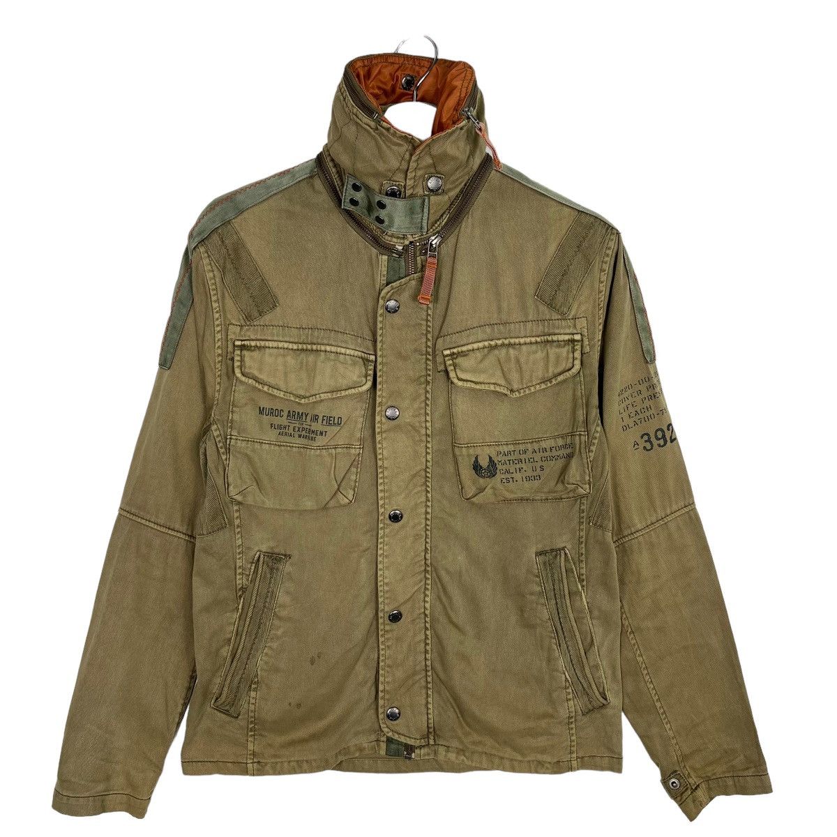 Avirex 🔥 AVIREX CARGO MUROC ARMY AIR FIELD JACKET Size US M / EU 48-50 / 2 - 1 Thumbnail