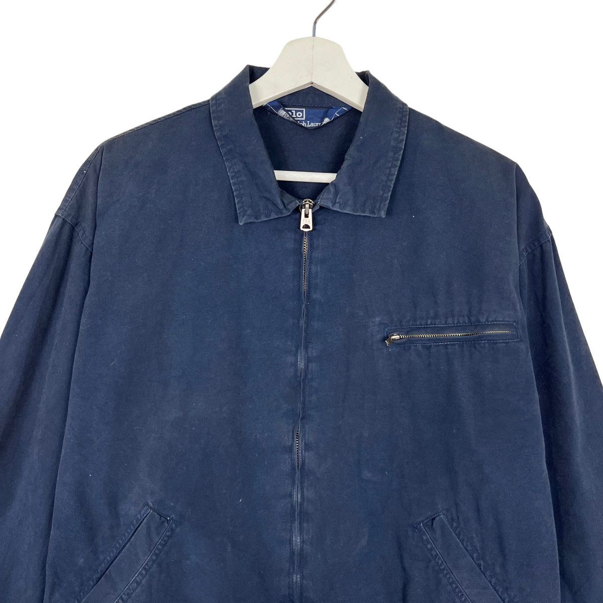 Polo Ralph Lauren × Vintage 🔥VINTAGE POLO RALPH LAUREN NAVY BLUE Size US M / EU 48-50 / 2 - 2 Thumbnail