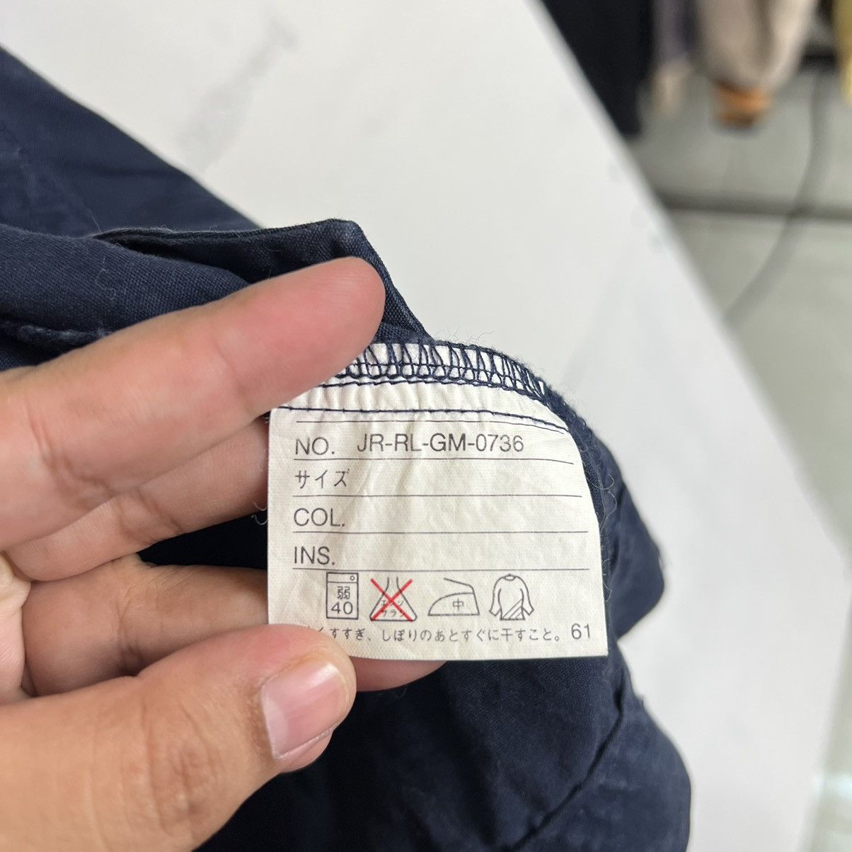 Polo Ralph Lauren × Vintage 🔥VINTAGE POLO RALPH LAUREN NAVY BLUE Size US M / EU 48-50 / 2 - 10 Thumbnail