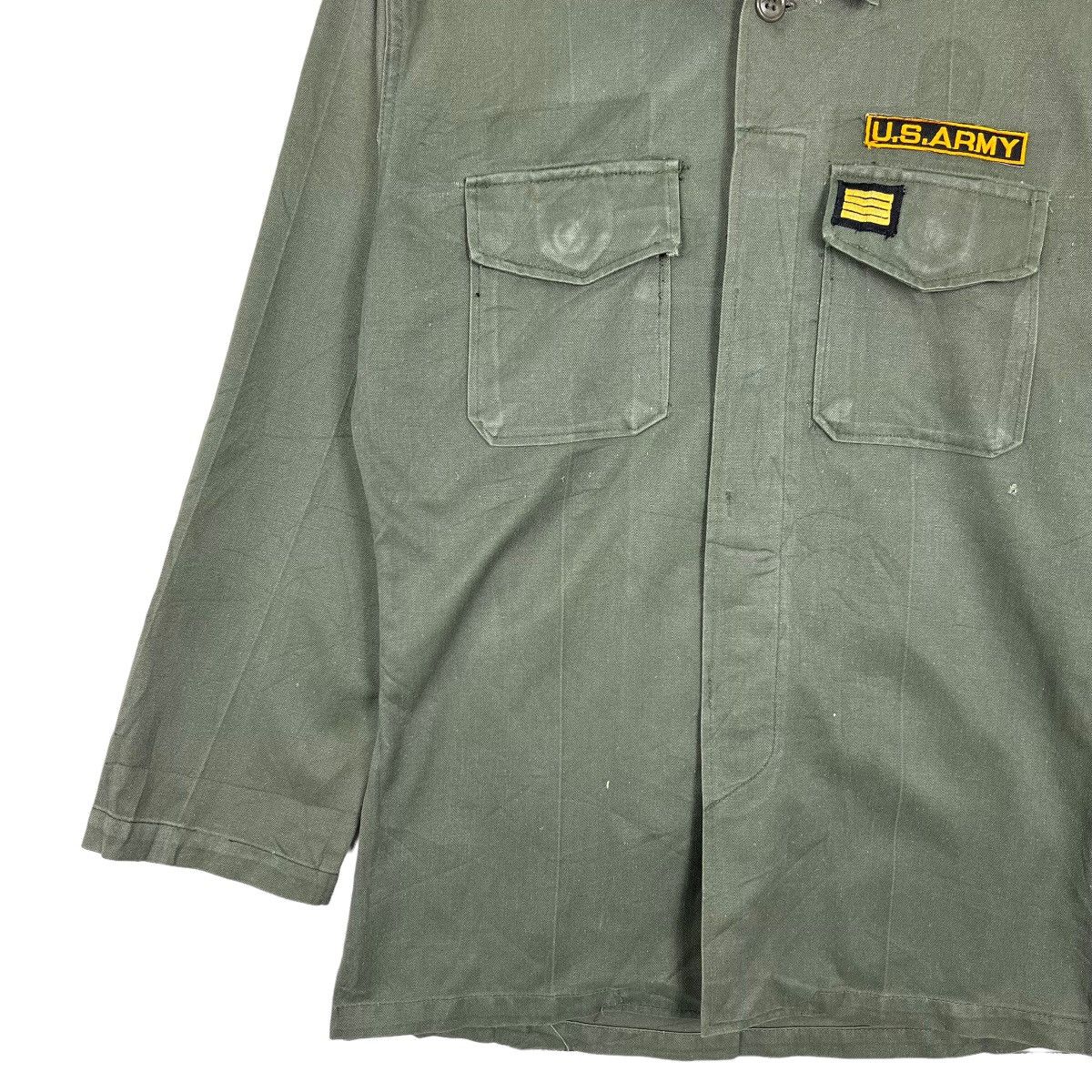 Vintage 🔥 VINTAGE US ARMY SHIRT JACKET Size US S / EU 44-46 / 1 - 2 Thumbnail