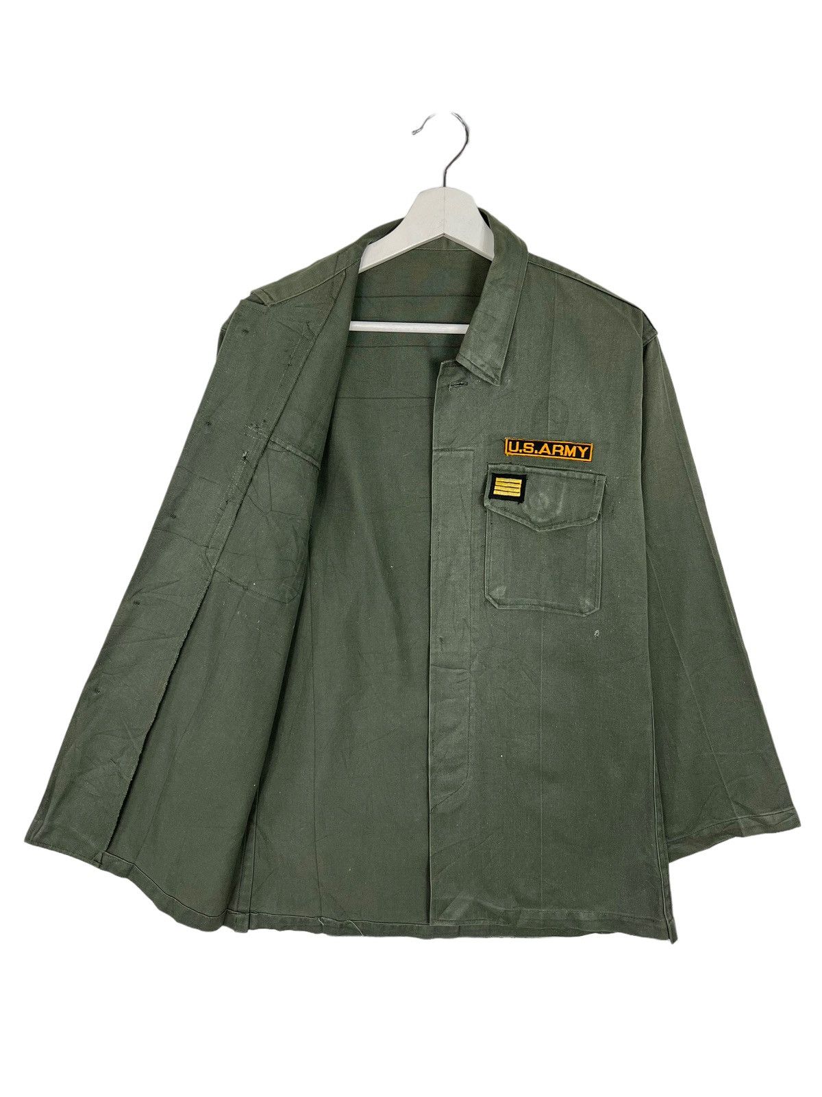 Vintage 🔥 VINTAGE US ARMY SHIRT JACKET Size US S / EU 44-46 / 1 - 6 Thumbnail