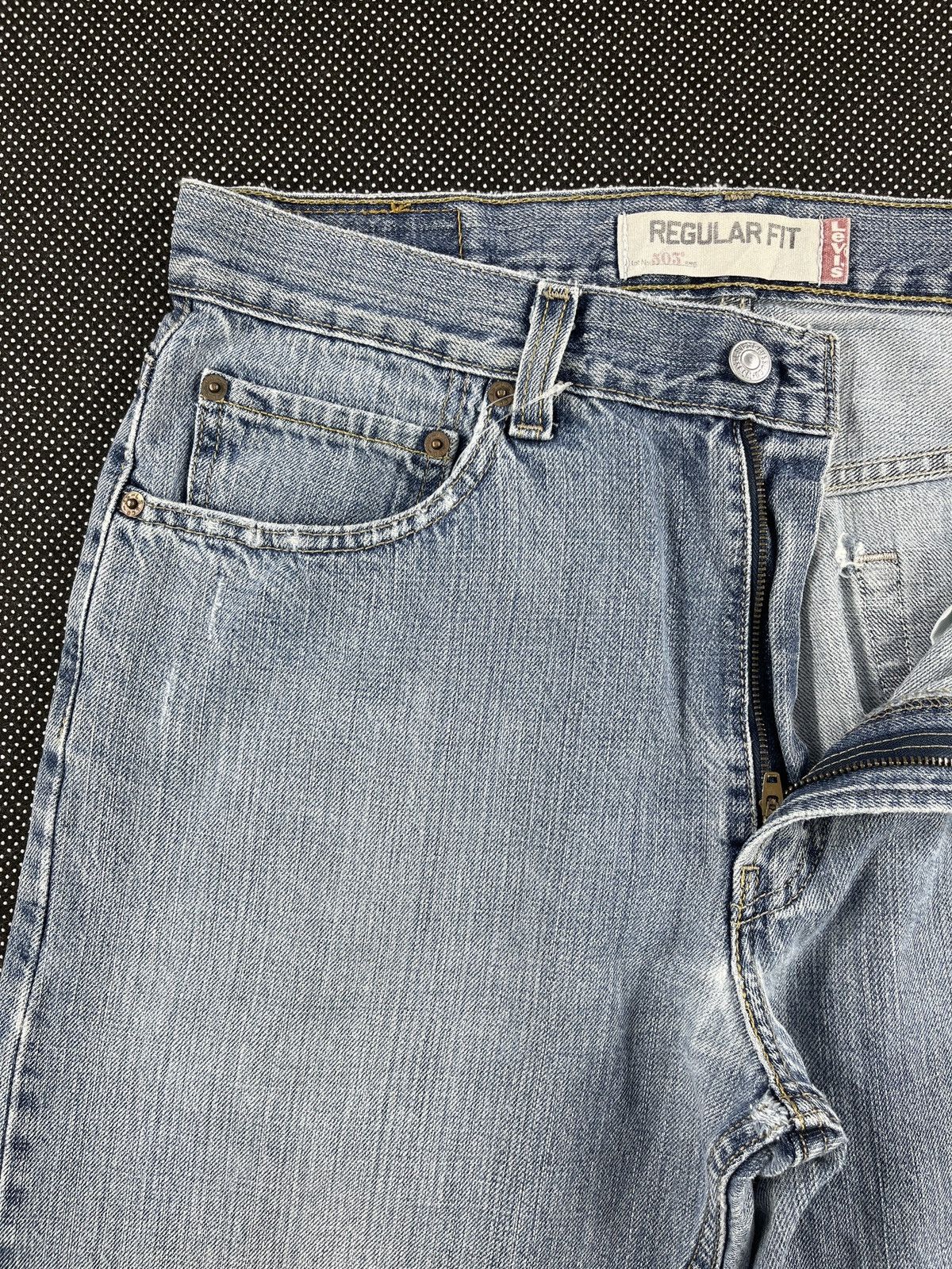 Levi's Vintage Levis 505 Faded Jeans - J020 Size US 34 / EU 50 - 5 Thumbnail