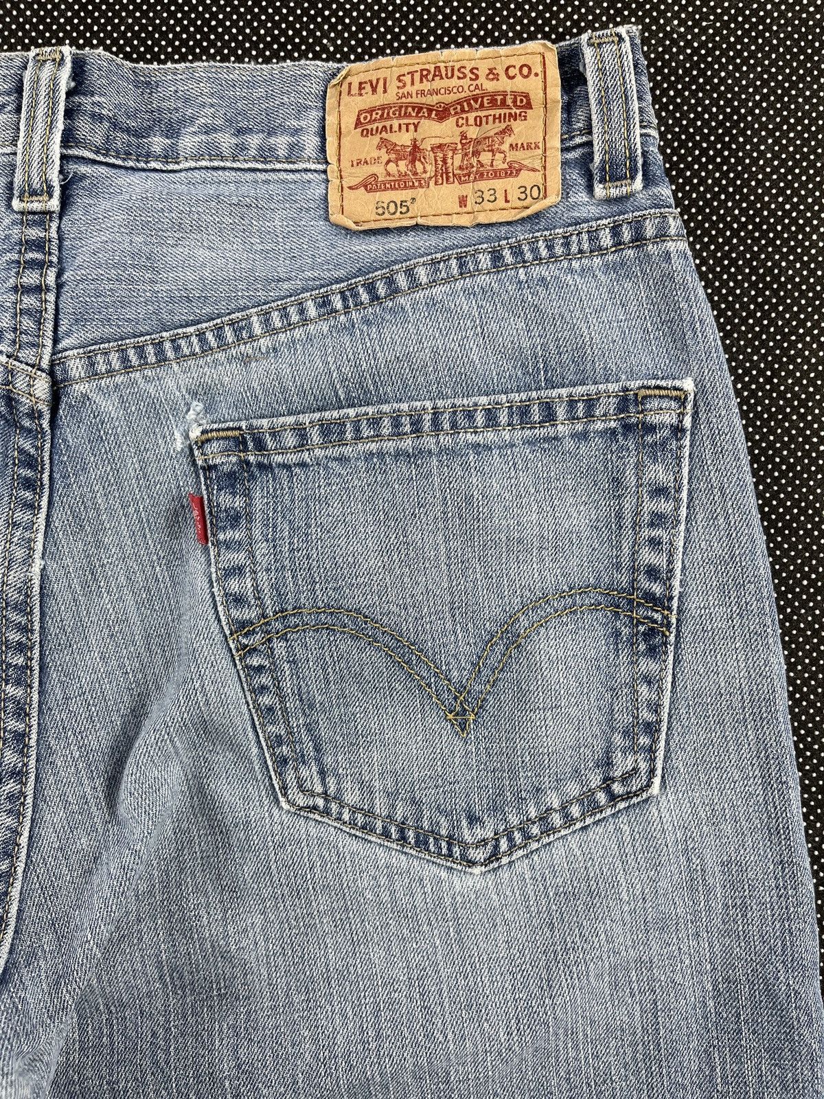Levi's Vintage Levis 505 Faded Jeans - J020 Size US 34 / EU 50 - 11 Thumbnail