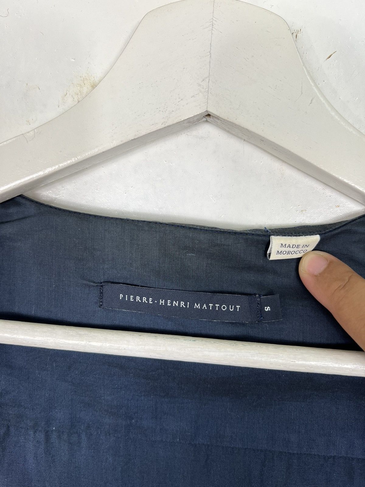 Designer 🔥 PIERRE-HENRI MATTOUT SHIRT GARMENT Size US S / EU 44-46 / 1 - 9 Thumbnail