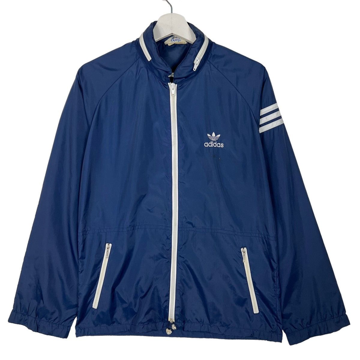 Adidas 🔥 VINTAGE 80s ADIDAS LIGHT TRAINER JACKET Size US M / EU 48-50 / 2 - 1 Thumbnail
