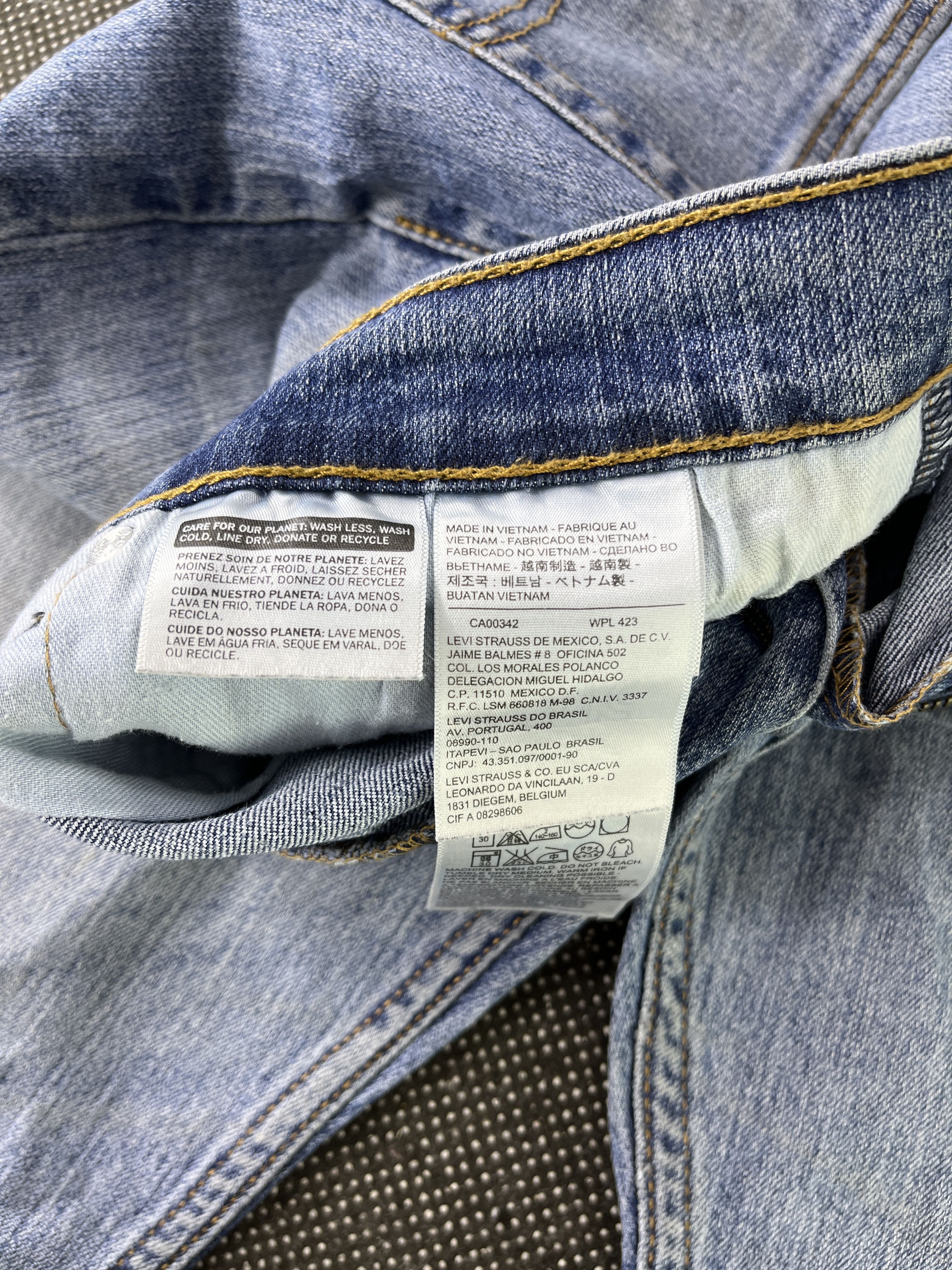 Levi's Vintage Levis 505 Faded Jeans - J328 Size US 34 / EU 50 - 7 Thumbnail