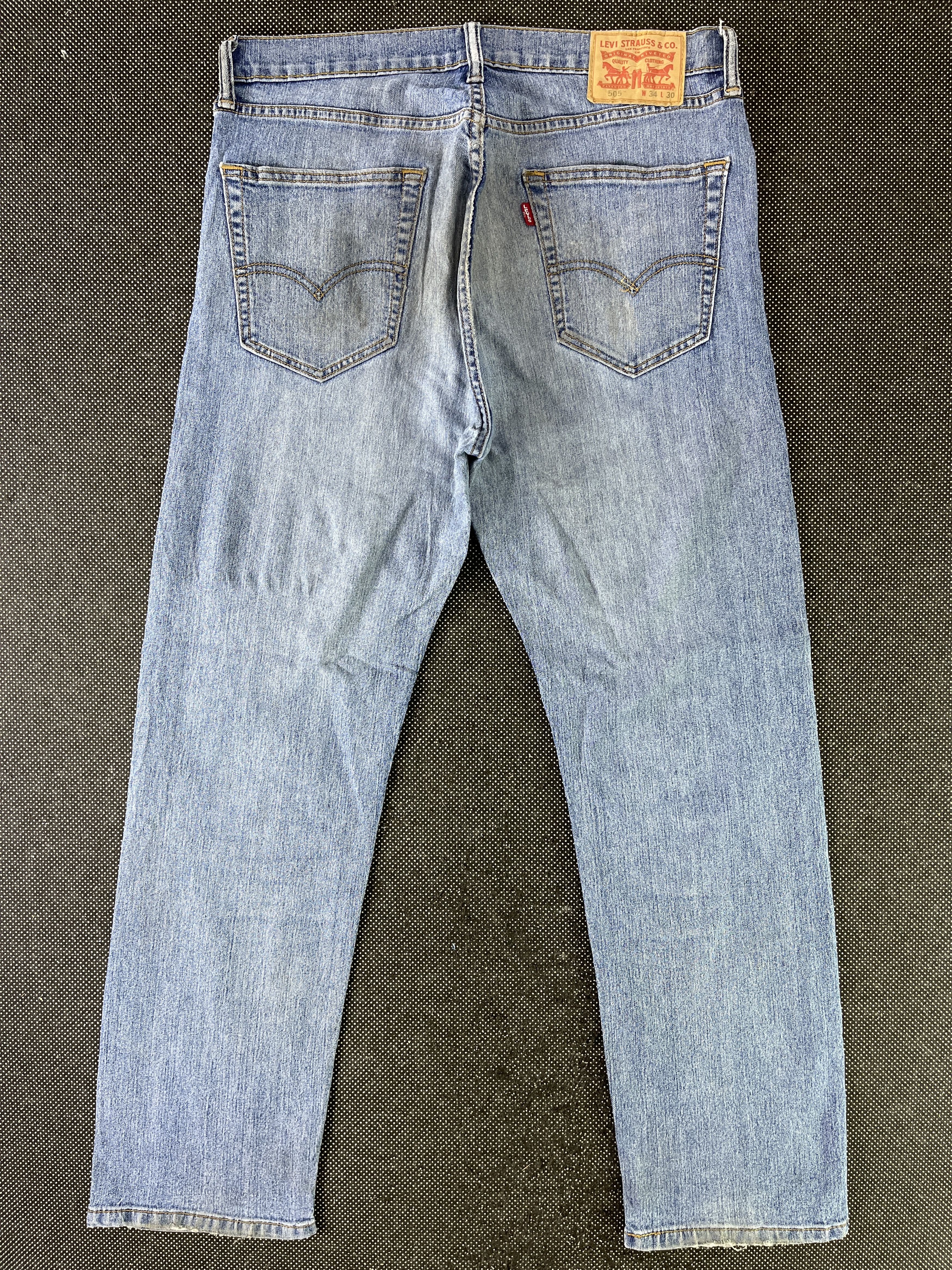 Levi's Vintage Levis 505 Faded Jeans - J328 Size US 34 / EU 50 - 2 Thumbnail