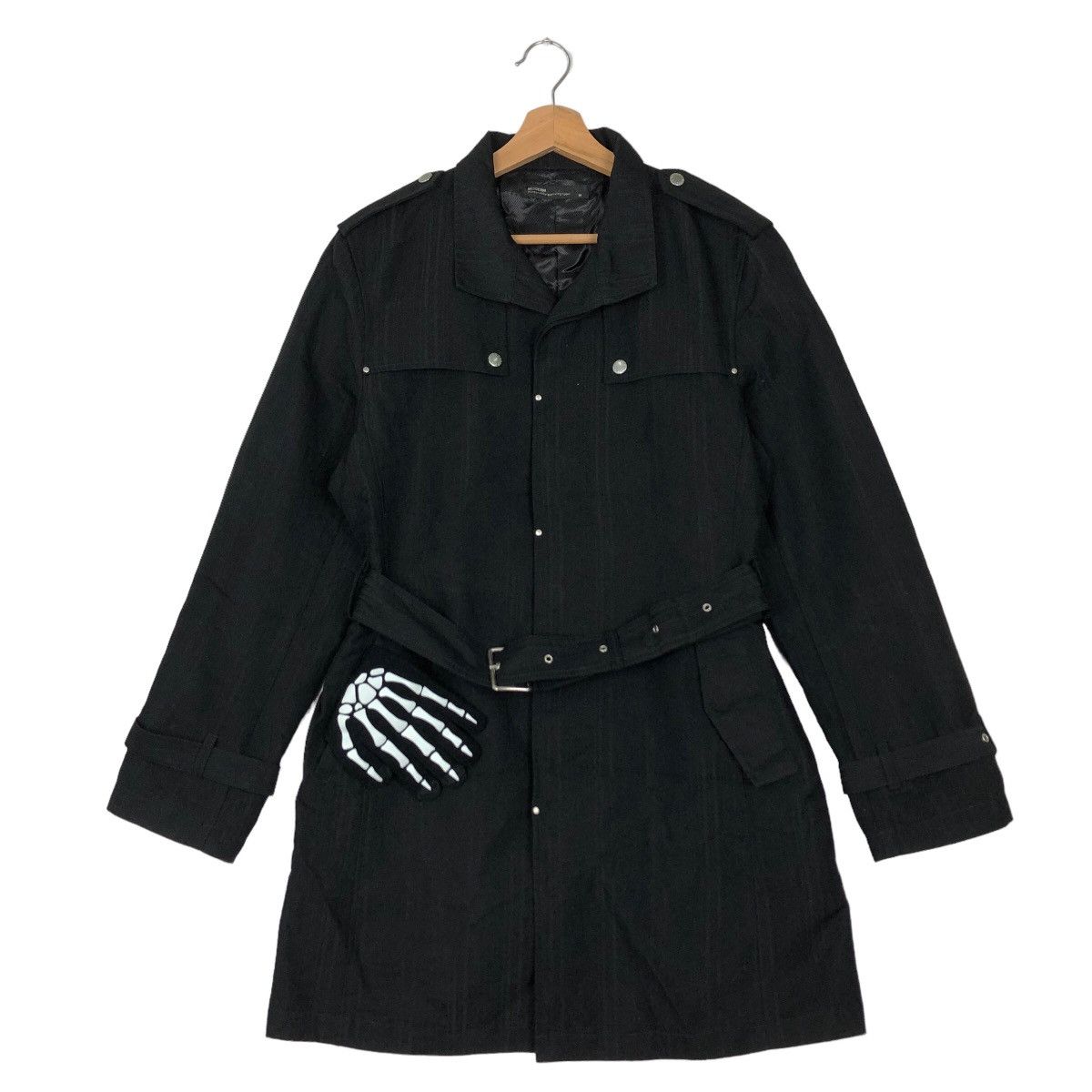 Japanese Brand RARE BONDAGE LONG JACKET MODERM JAPAN INSPIRED RAFF SIMONS Size US M / EU 48-50 / 2 - 1 Thumbnail