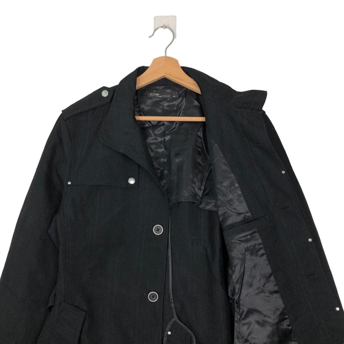 Japanese Brand RARE BONDAGE LONG JACKET MODERM JAPAN INSPIRED RAFF SIMONS Size US M / EU 48-50 / 2 - 10 Thumbnail