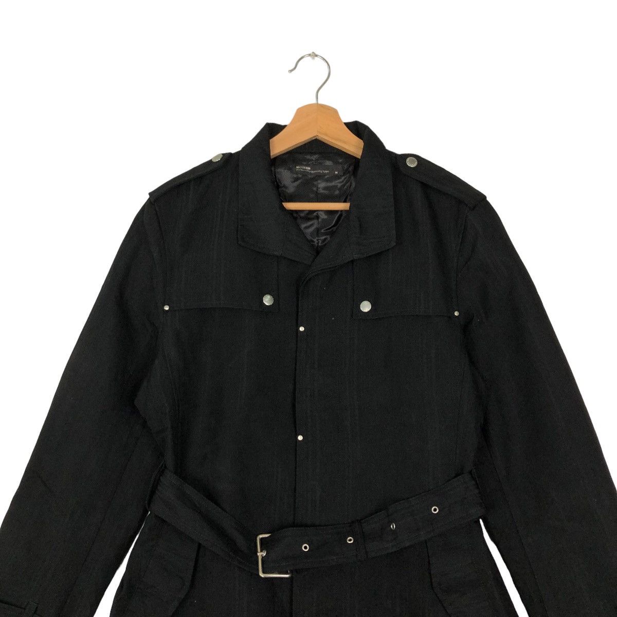 Japanese Brand RARE BONDAGE LONG JACKET MODERM JAPAN INSPIRED RAFF SIMONS Size US M / EU 48-50 / 2 - 2 Thumbnail