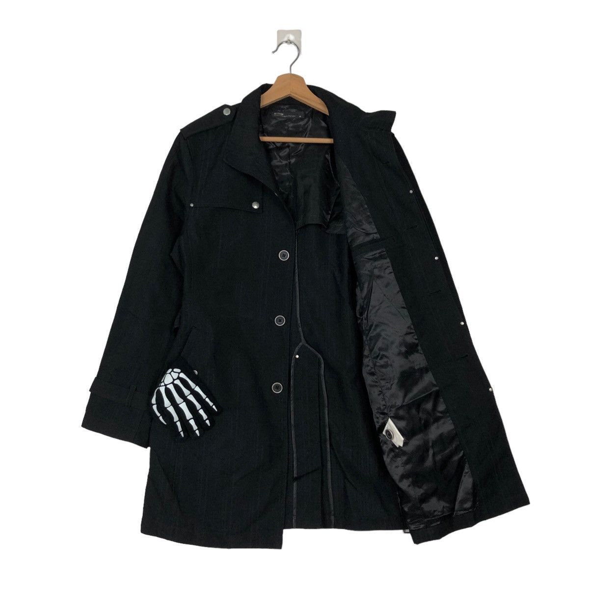 Japanese Brand RARE BONDAGE LONG JACKET MODERM JAPAN INSPIRED RAFF SIMONS Size US M / EU 48-50 / 2 - 9 Thumbnail