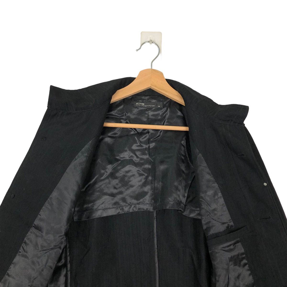 Japanese Brand RARE BONDAGE LONG JACKET MODERM JAPAN INSPIRED RAFF SIMONS Size US M / EU 48-50 / 2 - 11 Thumbnail