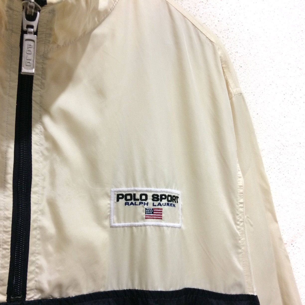 Polo Ralph Lauren Vintage 90's POLO SPORT Anorak Half Zipper Windbreaker Jacke Size US L / EU 52-54 / 3 - 4 Thumbnail