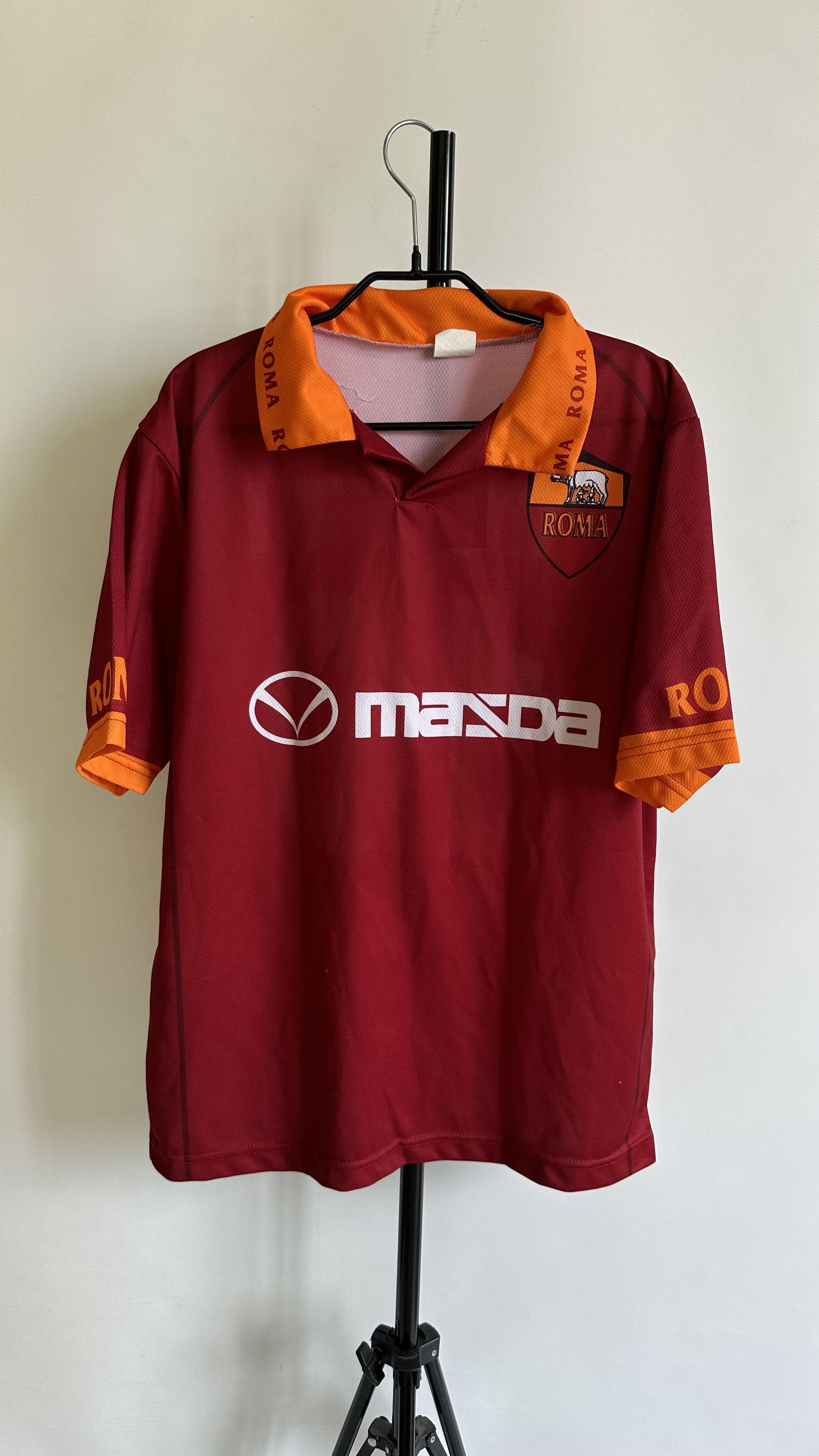 Vintage 00's ROMA TOTTI #10 COPY jersey shirt Size US L / EU 52-54 / 3 - 5 Thumbnail