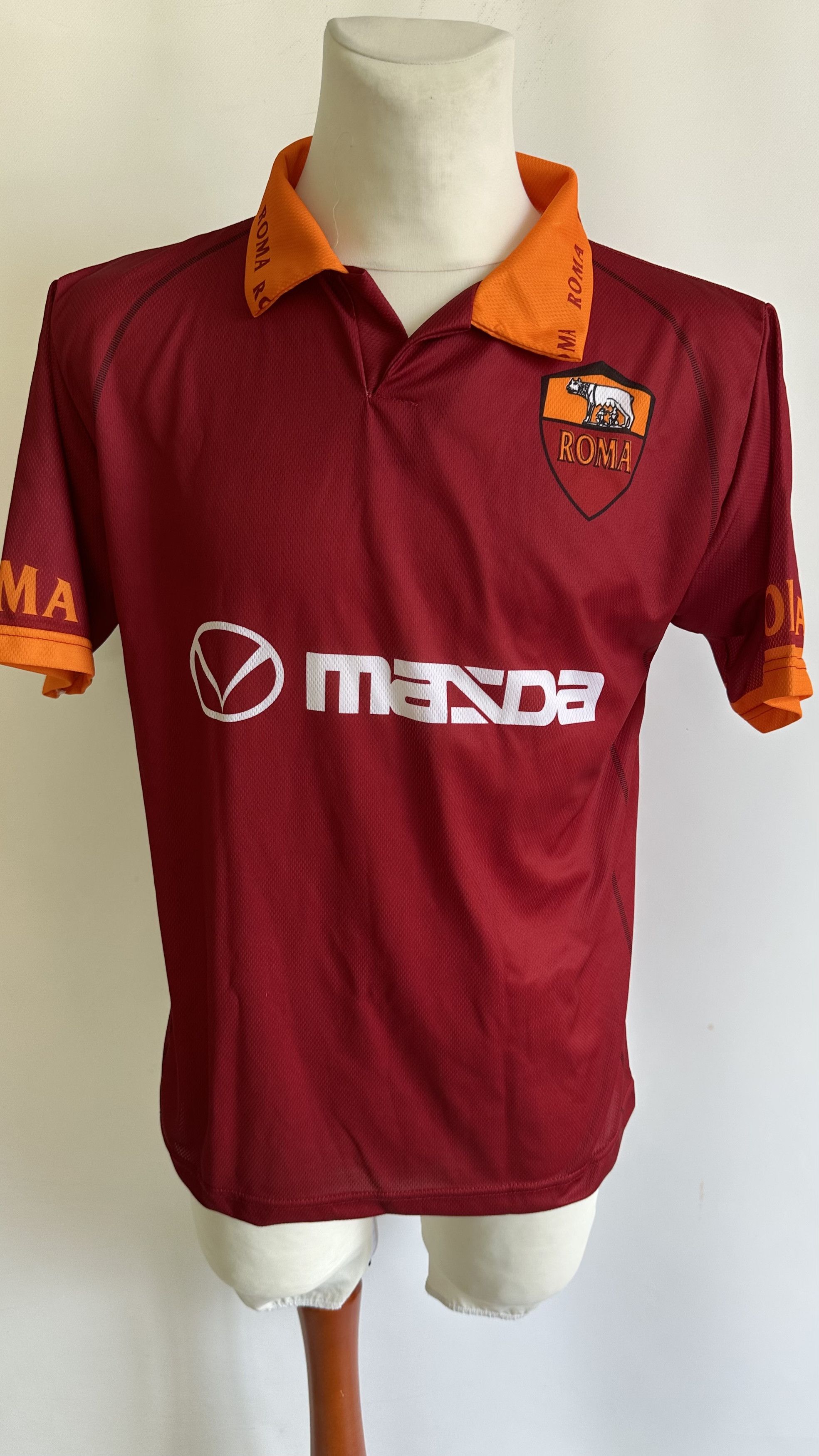 Vintage 00's ROMA TOTTI #10 COPY jersey shirt Size US L / EU 52-54 / 3 - 2 Thumbnail