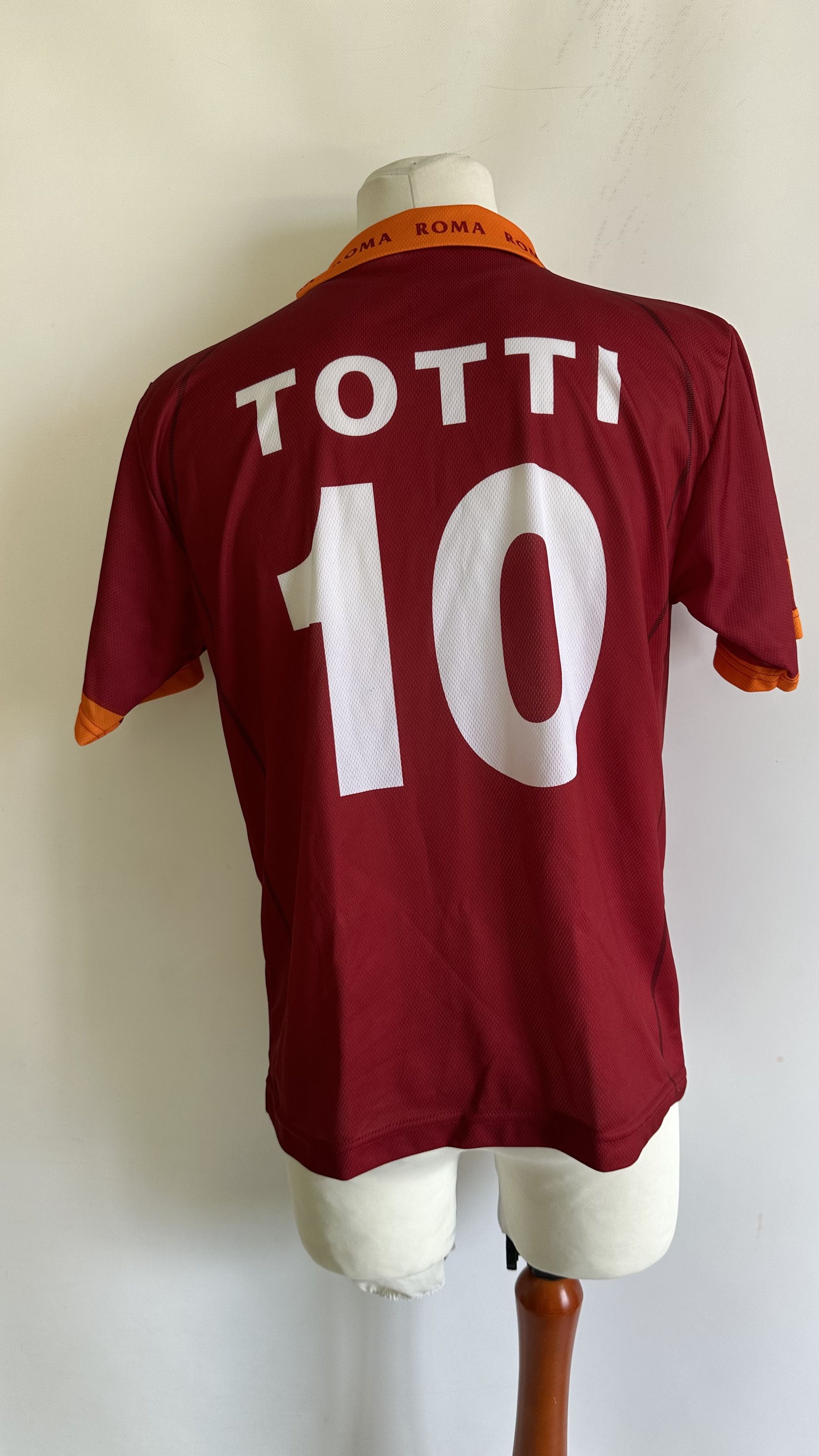 Vintage 00's ROMA TOTTI #10 COPY jersey shirt Size US L / EU 52-54 / 3 - 4 Thumbnail