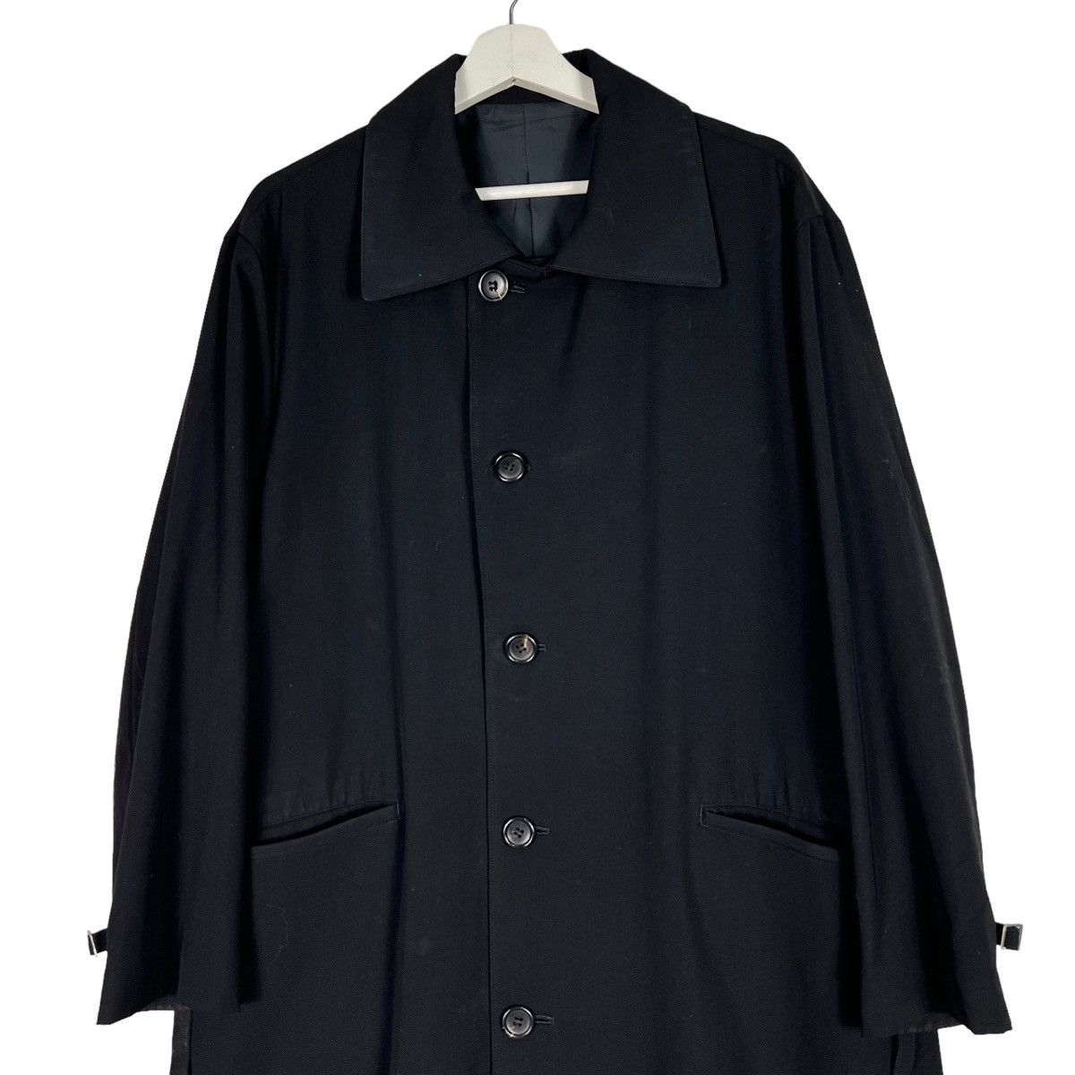 Yohji Yamamoto 🔥 YOHJI YAMAMOTO + NOIR LONG COAT Size US M / EU 48-50 / 2 - 2 Thumbnail