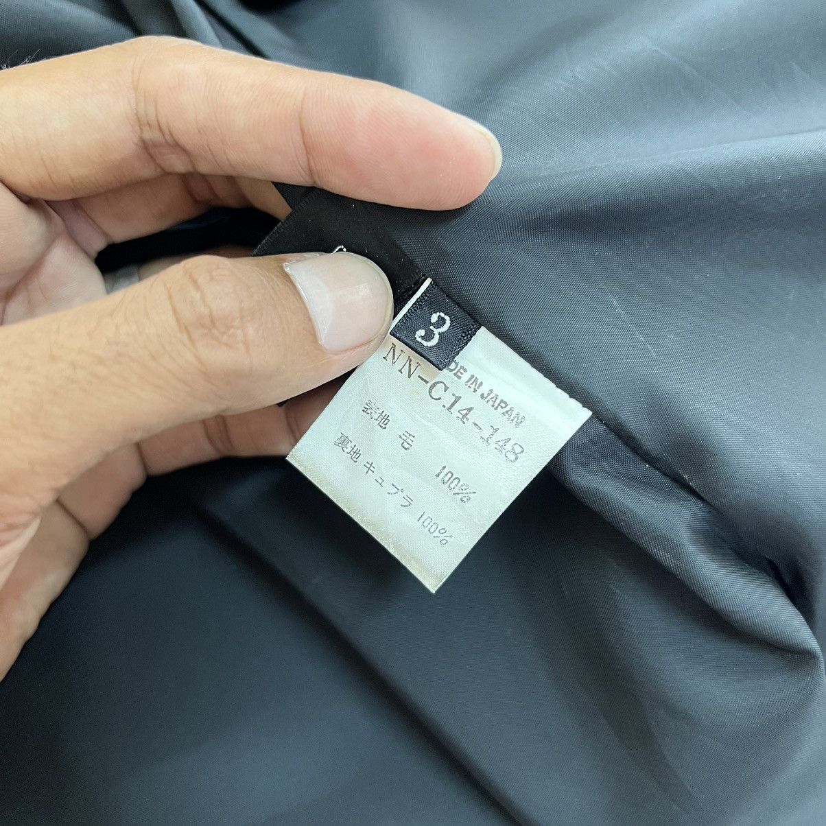 Yohji Yamamoto 🔥 YOHJI YAMAMOTO + NOIR LONG COAT Size US M / EU 48-50 / 2 - 24 Thumbnail